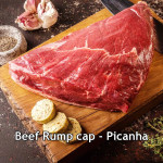Beef D-RUMP CAP PICANHA Australia Nolan Vale frozen whole cut 1.0-1.4 kg/pc (price/kg)